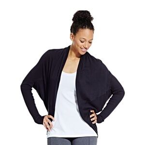 CALIA Women Black Effortless Cocoon Sweater Size M